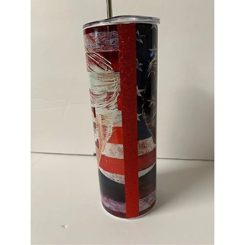 We the People want Trump back Handmade 20 oz Stainless Steel Tumbler